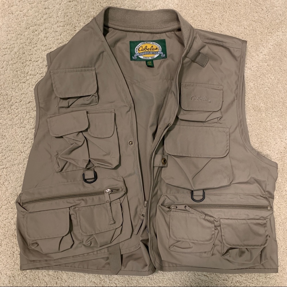 Cabela’s Mens Utility Vest (M)